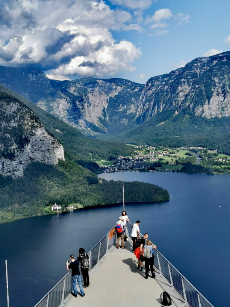 Skywalk Hallstatt - the best view above the lake and the village